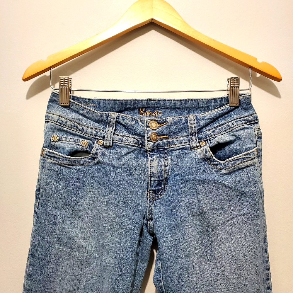 Bongo Capri (Size 3) Denim Capri Pants -DAMAGED